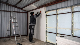 Особенности утепления металлического гаража и как правильно это сделать