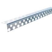 Уголок перфорированный алюминиевый Скайпрофиль