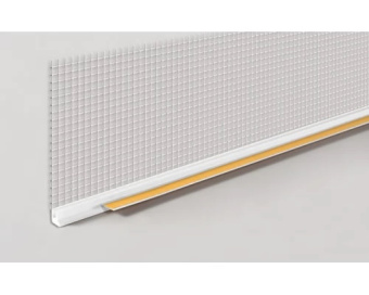 Профиль оконный примыкающий с сеткой ProfiGips