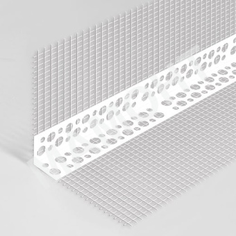 Уголок фасадный штукатурный ПВХ с сеткой ProfiGips