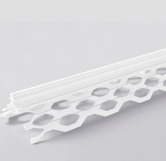 Уголок для мокрой штукатурки ПВХ ProfiGips